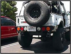 A simple rear bumper...